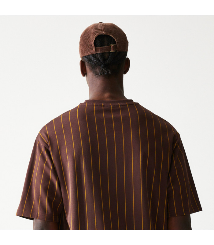 Polo New Era Pinstripe Marrón