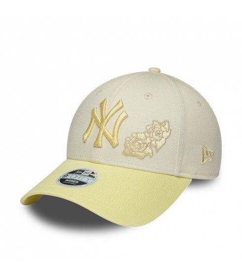 Gorra 9Forty MLB New York Yankees Floral Pack Beige