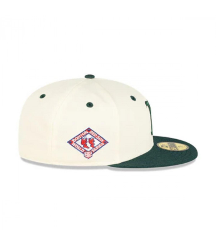 Gorra 59Fifty Boston Rojo Sox MLB Wool Visor Negro
