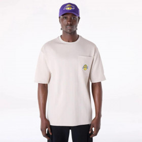 Poleron  Los Angeles Lakers NBA Heritage Light Beige