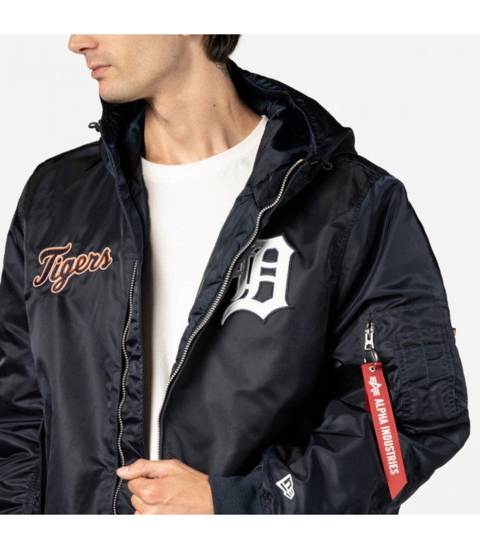 Chaqueta  Detroit Tigers MLB Alpha Industries Navy