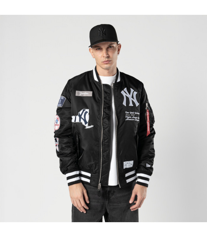 Chaqueta New York Yankees Alpha Industries Negro