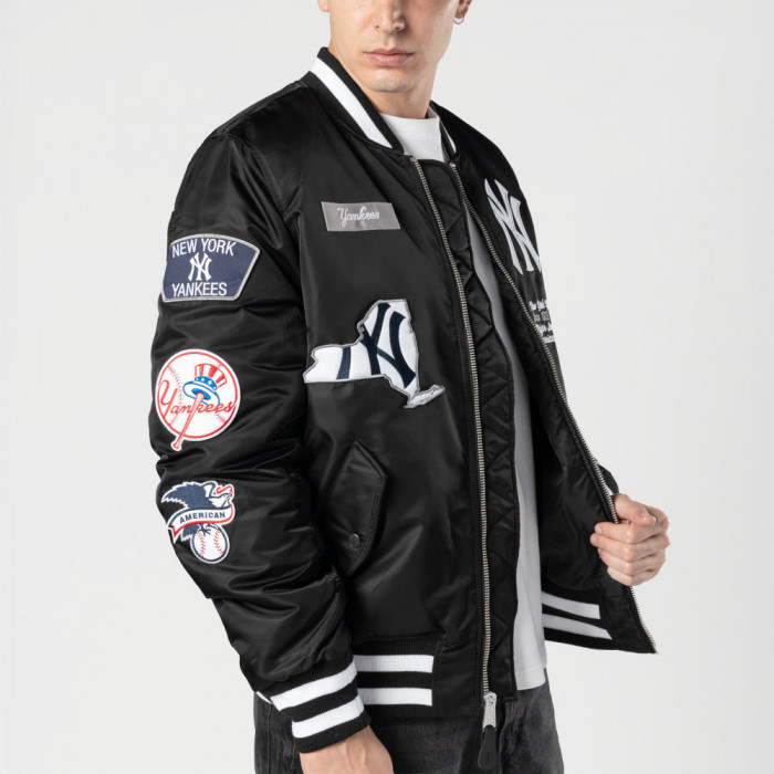Chaqueta New York Yankees Alpha Industries Negro