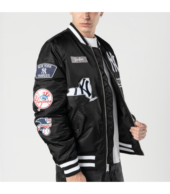 Chaqueta New York Yankees Alpha Industries Negro