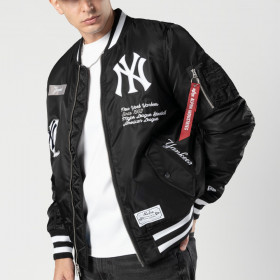 Chaqueta New York Yankees Alpha Industries Negro
