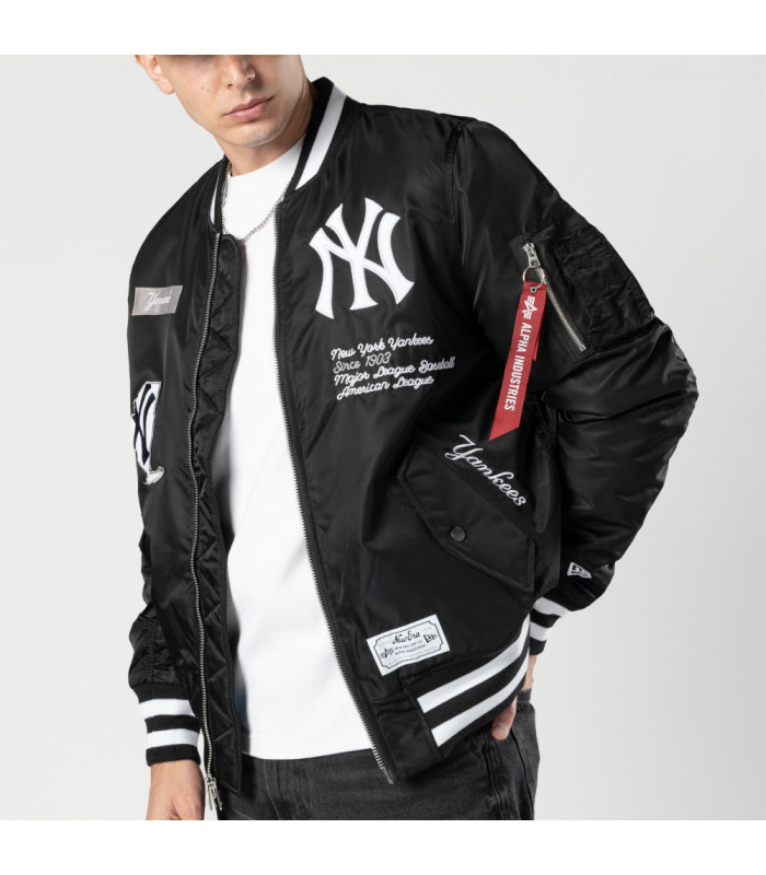Chaqueta New York Yankees Alpha Industries Negro