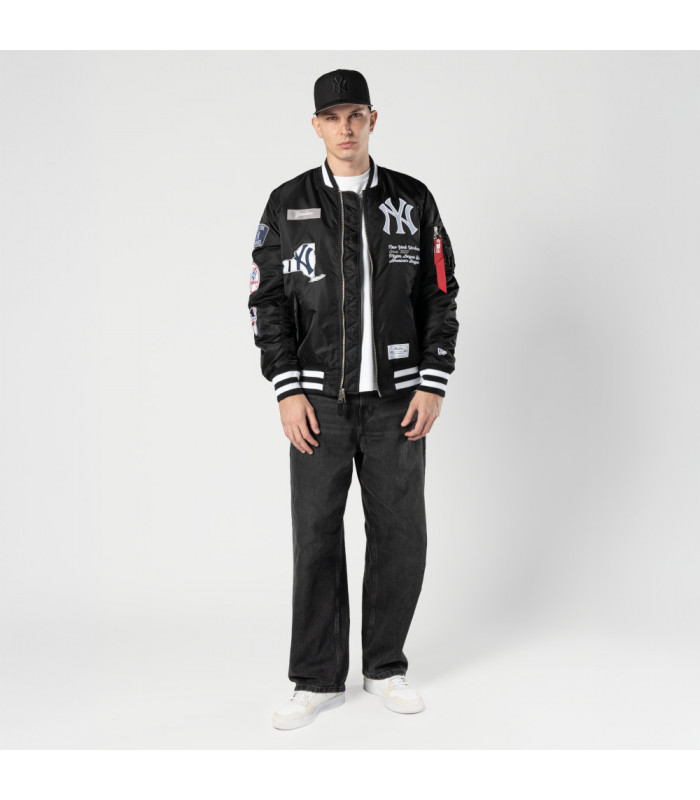 Chaqueta New York Yankees Alpha Industries Negro