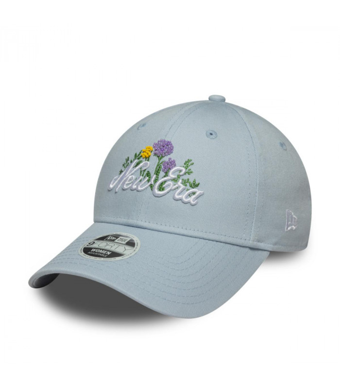 Gorra New Era Floral 9Forty Beaded Celeste Women