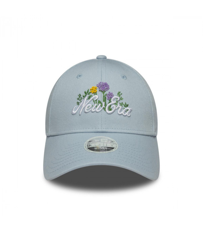 Gorra New Era Floral 9Forty Beaded Celeste Women