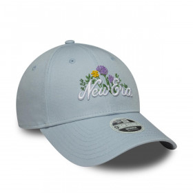 Gorra New Era Floral 9Forty Beaded Celeste Women
