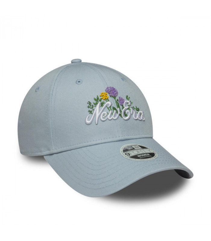 Gorra New Era Floral 9Forty Beaded Celeste Women