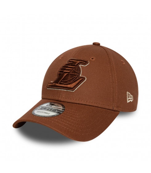 Gorra 9Forty Los Angeles Lakers Team Outline Med Brown