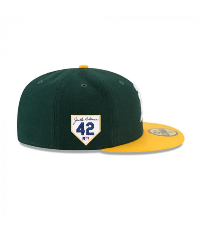 Gorra Oakland Athletics MLB 59Fifty Jackie Robinson Green
