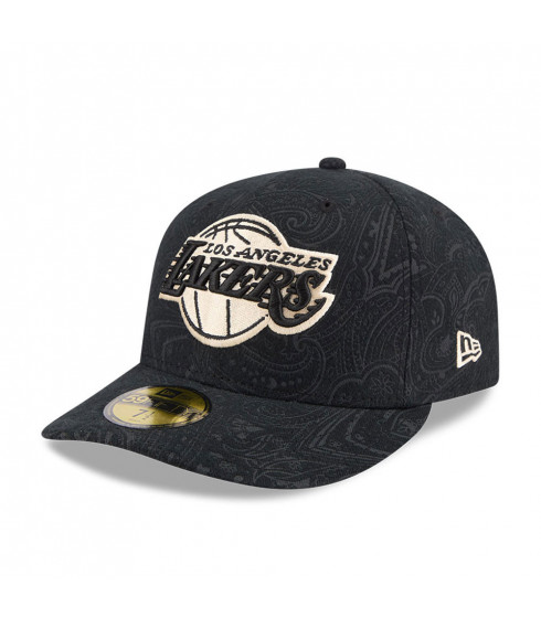 Gorra 59Fifty NBA Los Angeles Lakers Brushed Cotton Negro