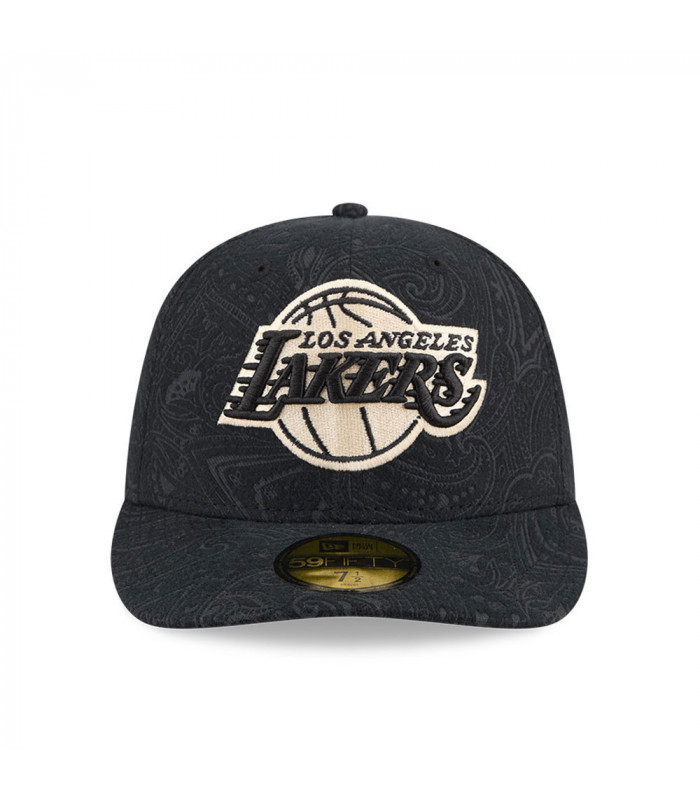 Gorra 59Fifty NBA Los Angeles Lakers Brushed Cotton Negro
