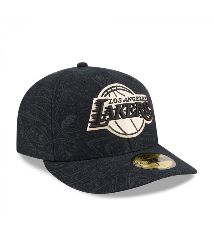 Gorra 59Fifty NBA Los Angeles Lakers Brushed Cotton Negro