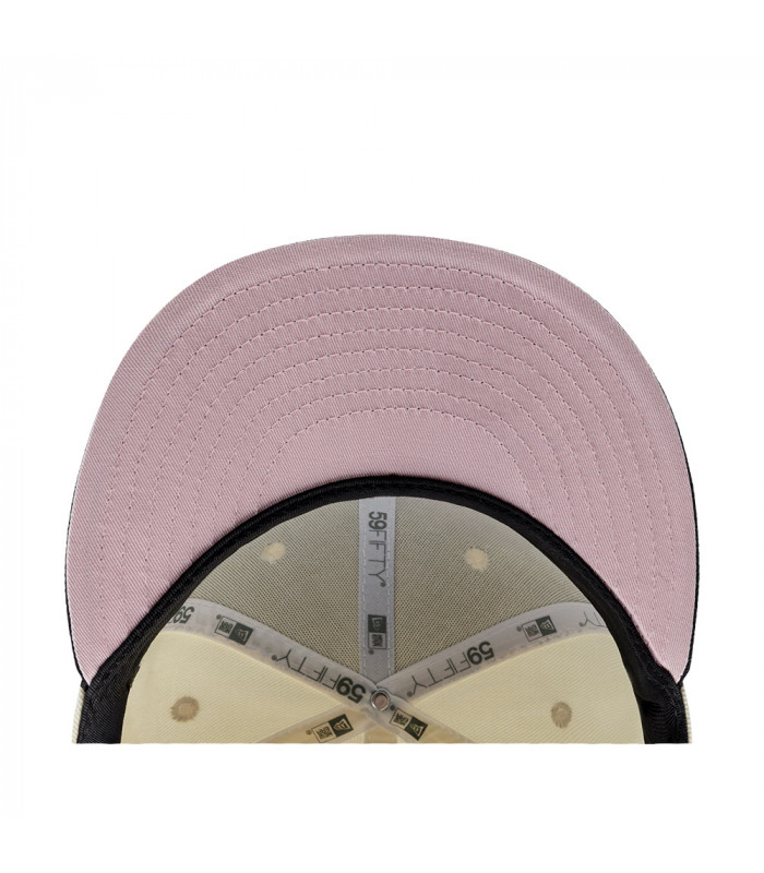 Gorra 59Fifty MLB Los Angeles Dodgers MLB Pink Rose Blanco