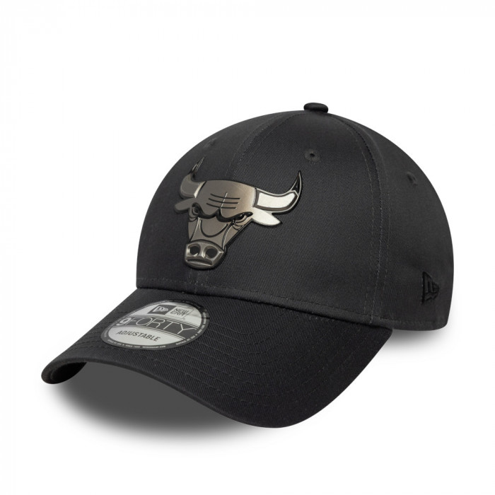 Gorra 9Forty NBA Chicago Bulls Metallic Gris