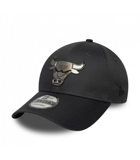Gorra 9Forty NBA Chicago Bulls Metallic Gris