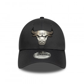 Gorra 9Forty NBA Chicago Bulls Metallic Gris