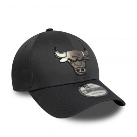 Gorra 9Forty NBA Chicago Bulls Metallic Gris