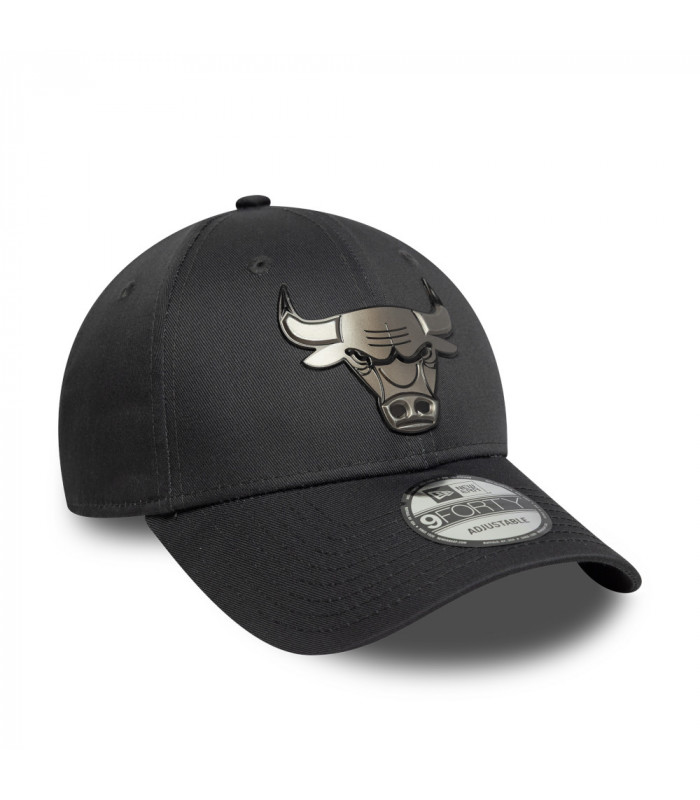 Gorra 9Forty NBA Chicago Bulls Metallic Gris