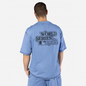 Polera Detroit Tigers Vintage Frat Azul