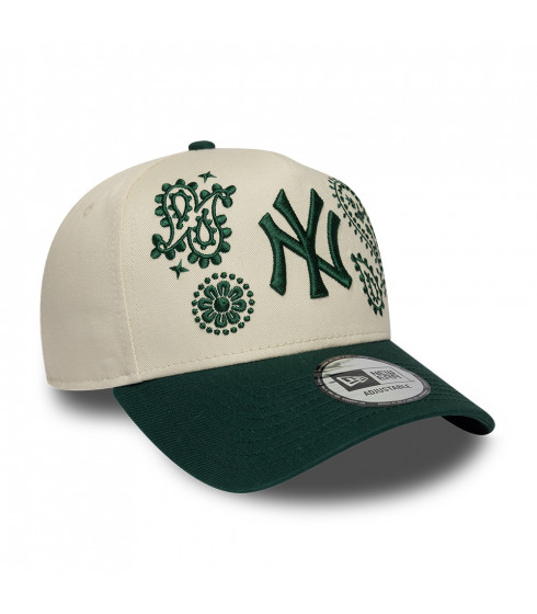 Gorra 9Forty MLB New York Yankees Paisley Pack Verde