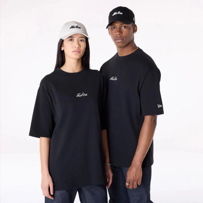 Polera New Era Floral Graphic  Black