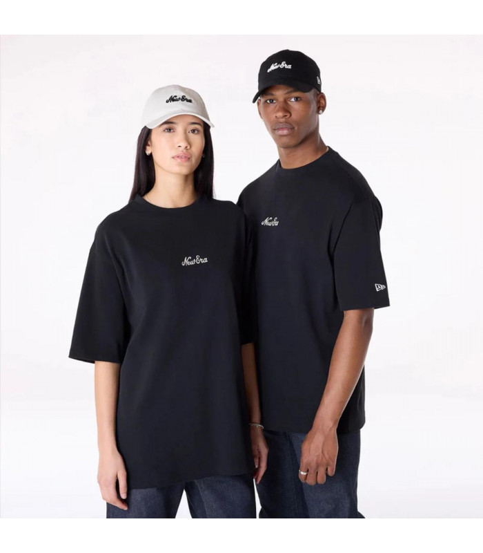 Polera New Era Floral Graphic  Black