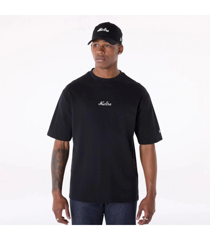 Polera New Era Floral Graphic  Black