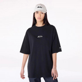 Polera New Era Floral Graphic  Black