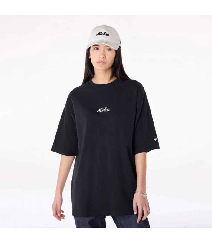 Polera New Era Floral Graphic  Black