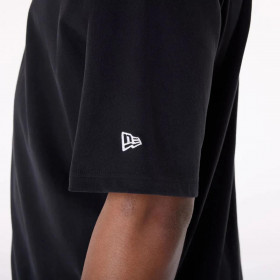 Polera New Era Floral Graphic  Black