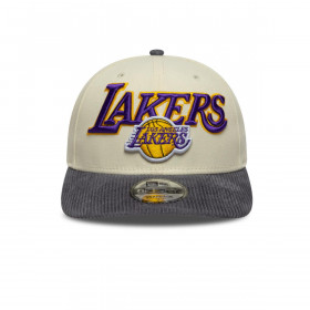 Gorra 9Fifty Los Angeles Lakers Cord Visor Beige