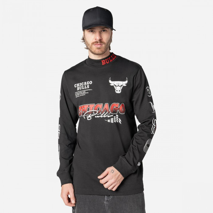 Poleron Chicago Bulls NBA Modern Speed Negro