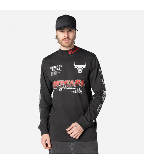 Poleron Chicago Bulls NBA Modern Speed Negro