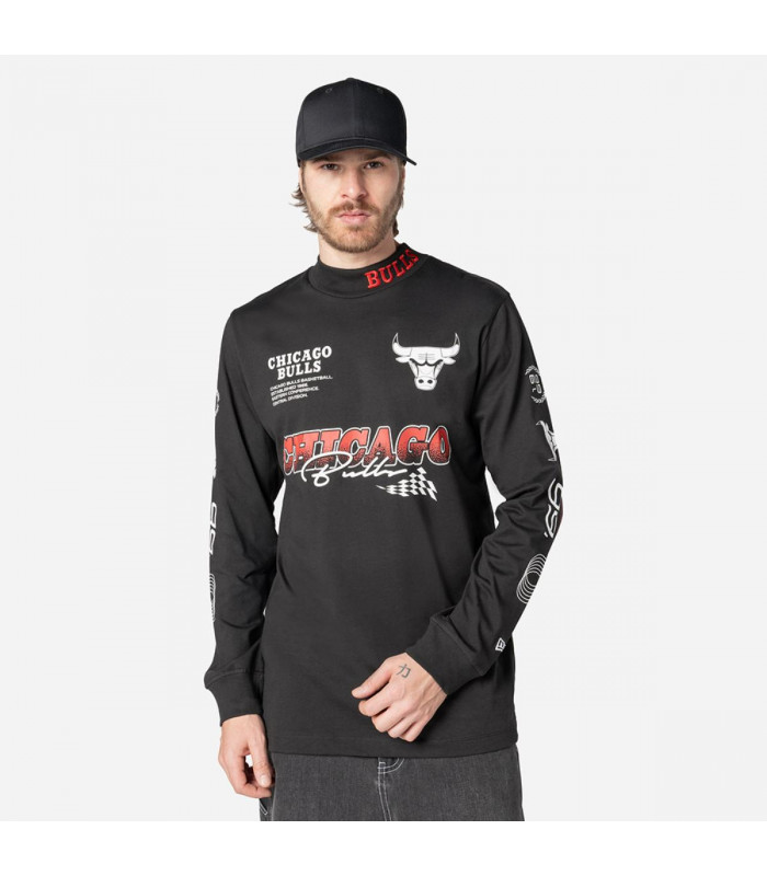 Poleron Chicago Bulls NBA Modern Speed Negro