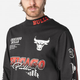 Poleron Chicago Bulls NBA Modern Speed Negro