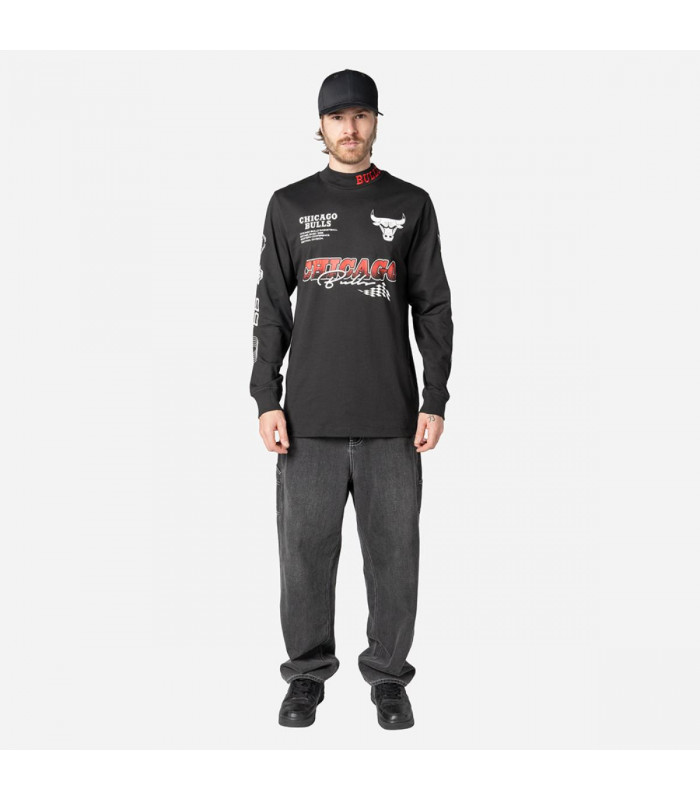 Poleron Chicago Bulls NBA Modern Speed Negro