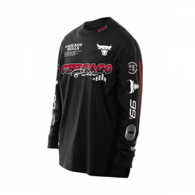 Poleron Chicago Bulls NBA Modern Speed Negro