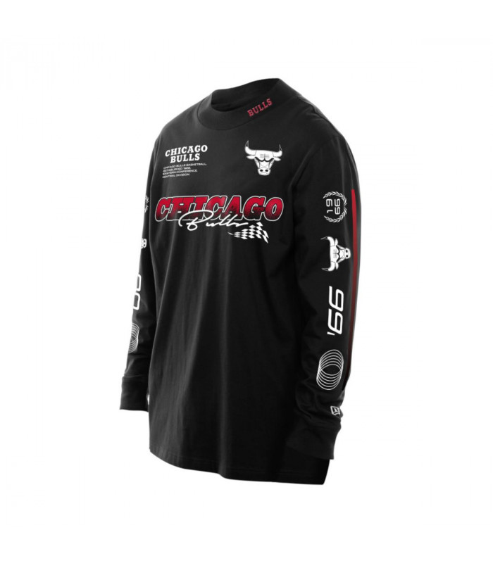 Poleron Chicago Bulls NBA Modern Speed Negro