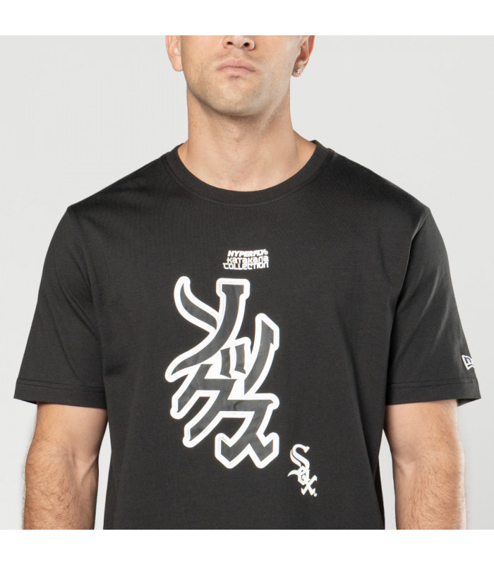 Polera New Era Polera Chicago White Sox Hyperfly X MLB 2025 Negro