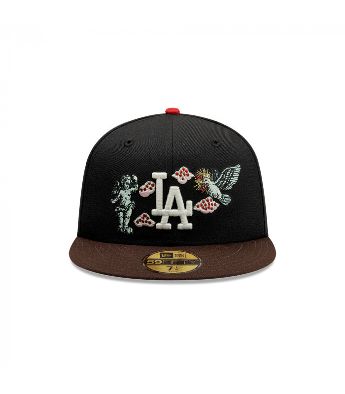 Gorra 59Fifty MLB Los Angeles Dodgers Divine Symbols Negro