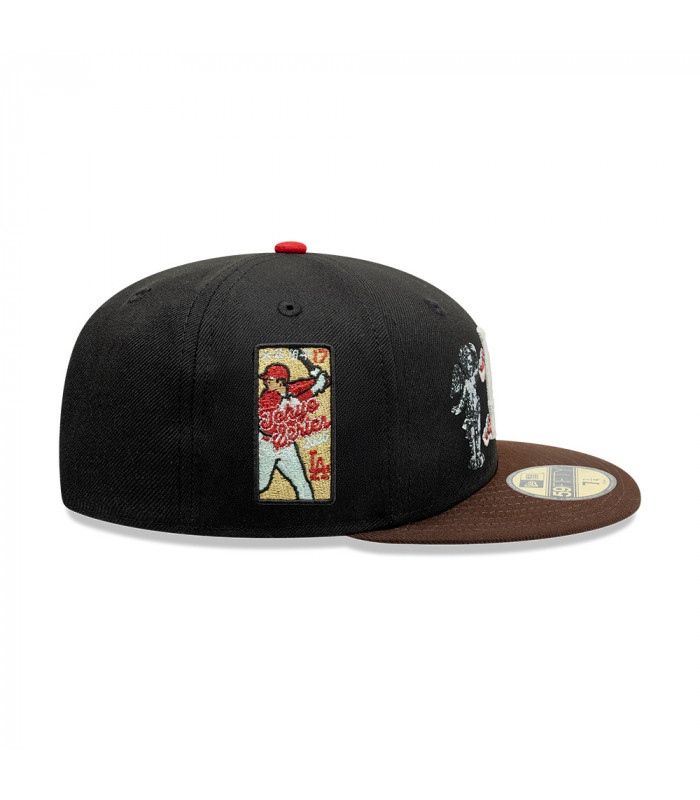 Gorra 59Fifty MLB Los Angeles Dodgers Divine Symbols Negro