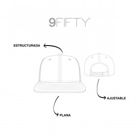 Gorra Chicago Bulls NBA 9Fifty Negro