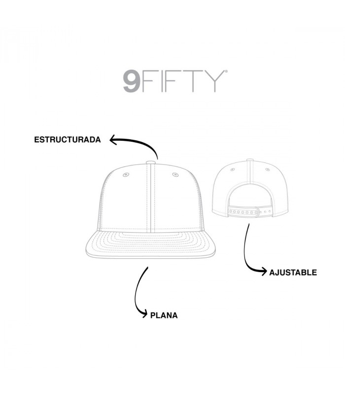 Gorra Chicago Bulls NBA 9Fifty Negro