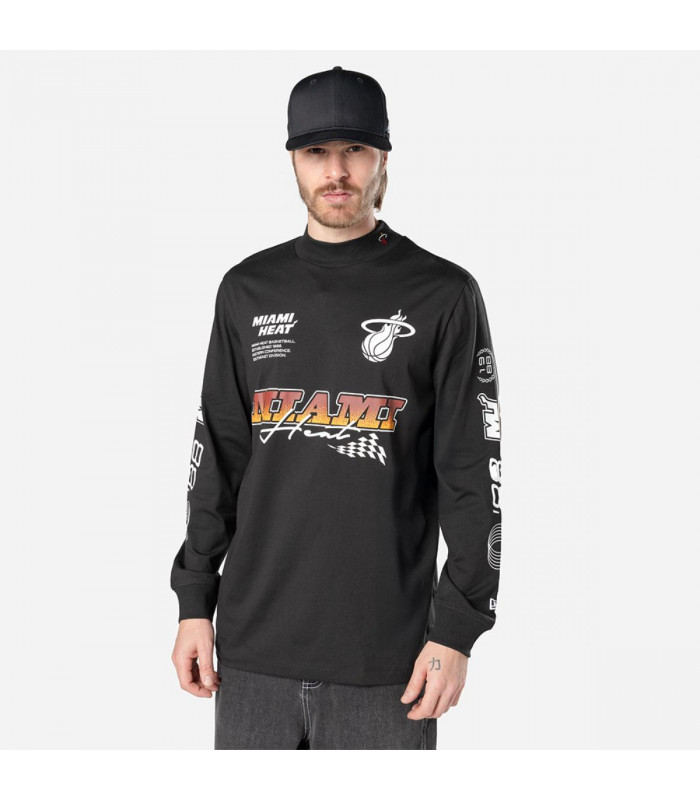 Poleron Miami Heat NBA Modern Speed Black