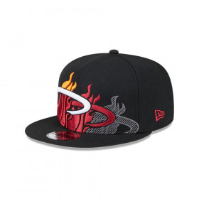 Gorra 9Fifty NBA Miami Heat Team Shadow Negro