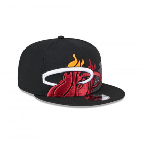 Gorra 9Fifty NBA Miami Heat Team Shadow Negro